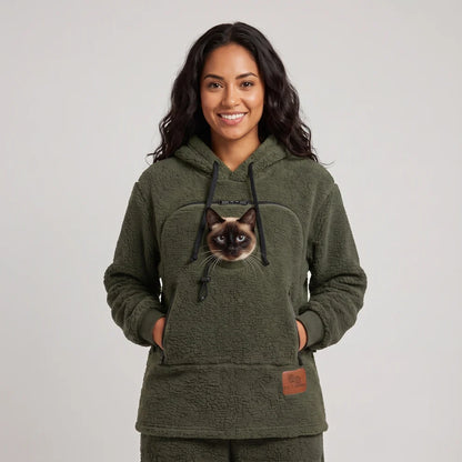 Meowdie™ Hoodie with Pet Tote Carrier