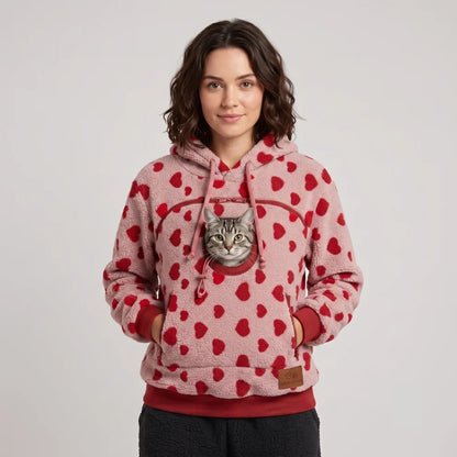 Meowdie™ Hoodie with Pet Tote Carrier