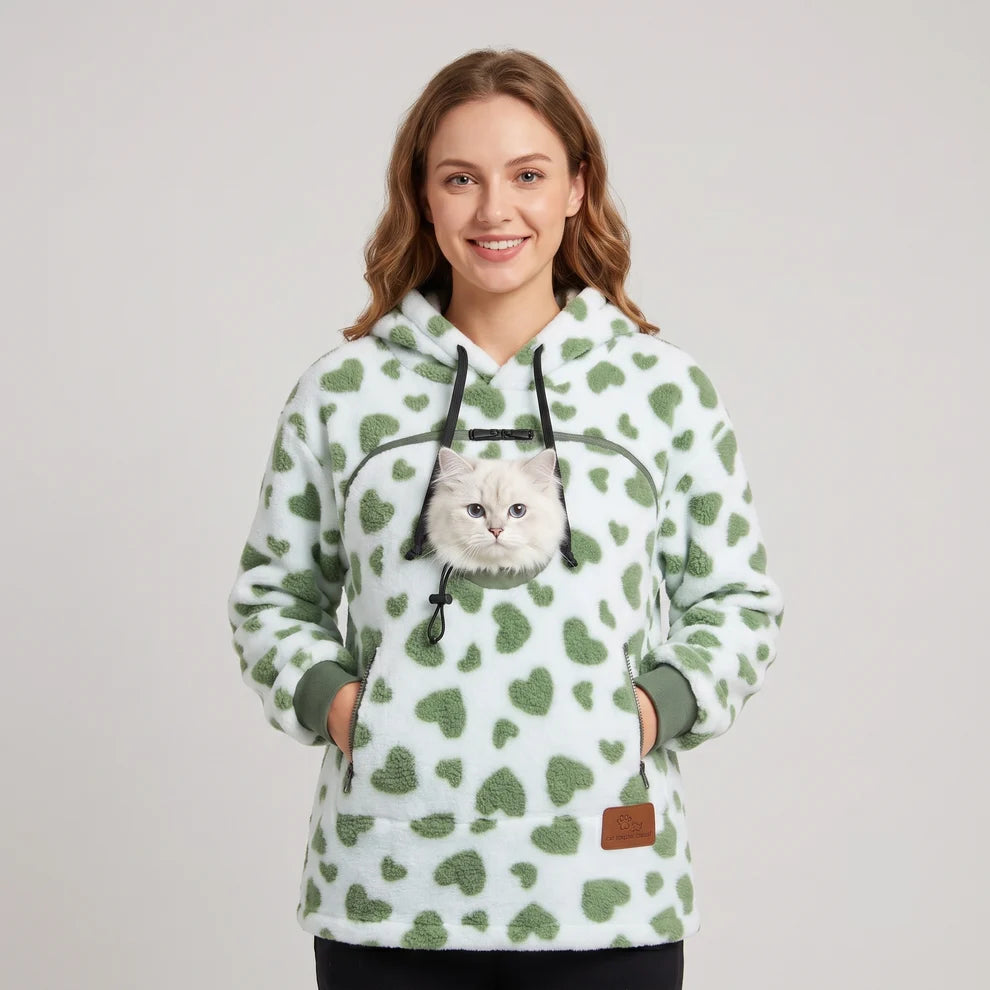 Meowdie™ Hoodie with Pet Tote Carrier