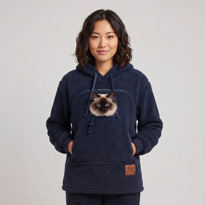 Meowdie™ Hoodie with Pet Tote Carrier