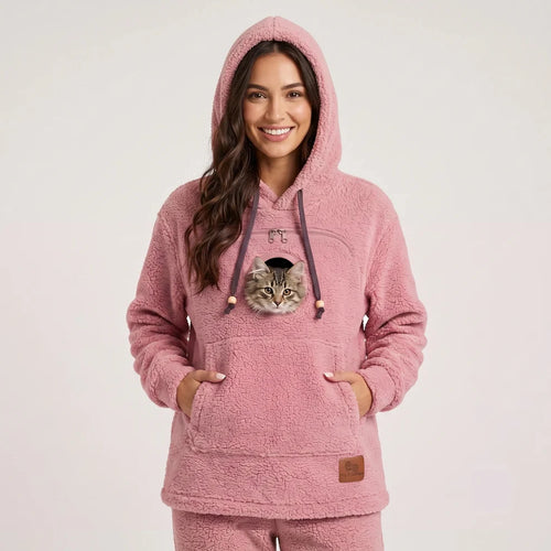 Meowdie™ Hoodie with Pet Tote Carrier