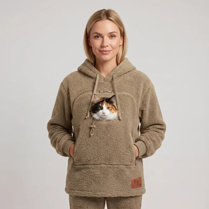Meowdie™ Hoodie with Pet Tote Carrier
